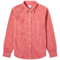 Рубашка Paul Smith Cord, розовый