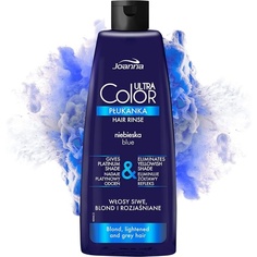 Ополаскиватель Ultra Color Blue Color для светлых и светлых волос 150 мл платиново-серого оттенка, Joanna