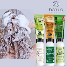 Глубоко очищающий увлажняющий шампунь и кондиционер для волос Peh Natural Vegan, Barwa