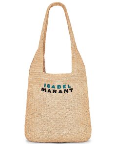 Сумка через плечо Isabel Marant Praia Medium, цвет Natural