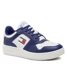 Кроссовки Tommy Jeans TjmBasket Color, темно-синий/белый