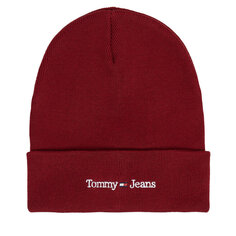 Шапка Tommy Jeans TjwSport Beanie, фиолетовый