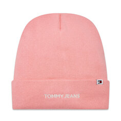 Шапка Tommy Jeans TjwLinear Logo, розовый