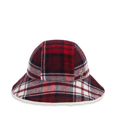 Шляпа Tommy Hilfiger TommyCheck Bucket, темно-синий