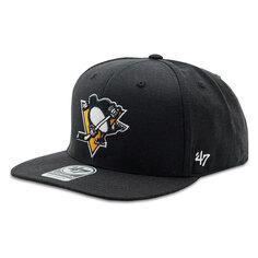 Бейсболка 47 Brand NHLPittsburgh Penguins, черный
