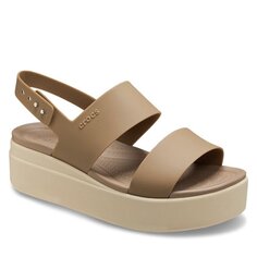 Сандалии Crocs BrooklynLow Wedge, хаки