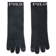 Перчатки Polo Ralph Lauren, черный