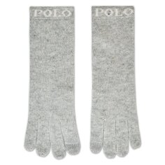 Перчатки Polo Ralph Lauren, серый