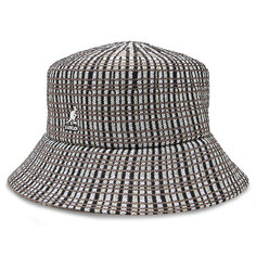 Шляпа Kangol PrepPlaid Bucket, серый