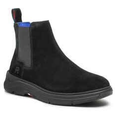 Ботинки Tommy Hilfiger PremiumTh Suede, черный