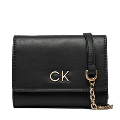 Кошелек Calvin Klein Re-LockTrifold Md, черный