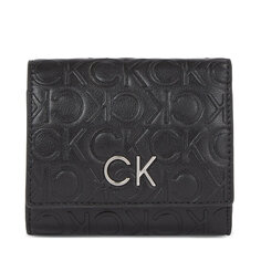 Кошелек Calvin Klein Re-LockTrifold Xs, черный