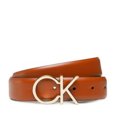 Ремень Calvin Klein Re-LockCk Logo, коричневый