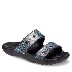 Сандалии Crocs ClassicGlitter Sandal, черный