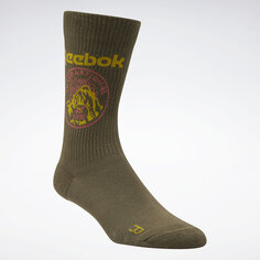 Носки Reebok ClassicsCamping Socks, зеленый