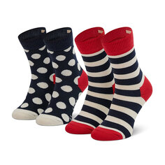 Носки Happy Socks, 2 шт, цветной/темно-синий