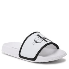 Шлепанцы Calvin Klein Jeans LogoPool Slide, белый