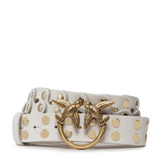 Ремень Pinko LovePuzzle Belt, белый