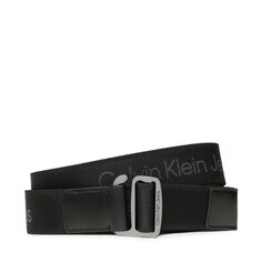 Ремень Calvin Klein Jeans SliderLogo Webbing, черный