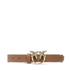 Ремень Pinko LoveDuble Belt, коричневый