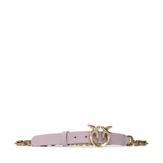 Ремень Pinko LoveDay Chain, фиолетовый