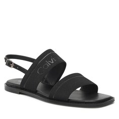 Сандалии Calvin Klein SquaredFlat Sandal, черный