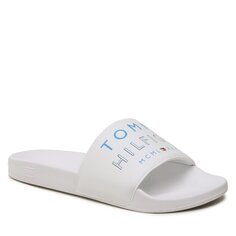 Шлепанцы Tommy Hilfiger EmbossedPool Slide, белый