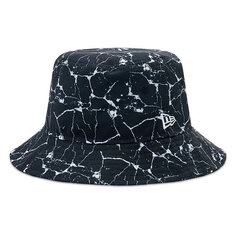 Шляпа New Era MarblePrint Bucket, черный