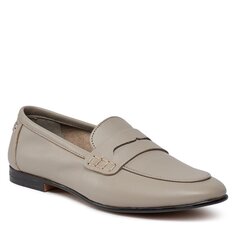 Мокасины Tommy Hilfiger EssentialLeather Loafer, серый