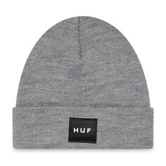 Шапка HUF EssentialsBox Logo, серый