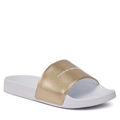 Шлепанцы Tommy Hilfiger MetallicPool Slide, белый