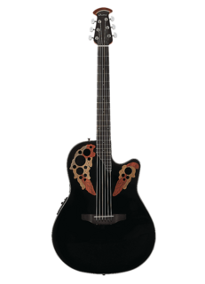 Акустическая гитара Ovation CE44-5 Celebrity Mid-Depth Mahogany Neck 6-String Acoustic-Electric Guitar w/ABS Case