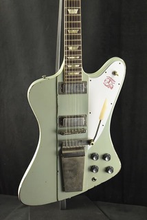 Электрогитара Gibson Murphy Lab 1963 Firebird V With Maestro Vibrola Antique Frost Blue Heavy Aged