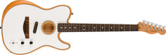Акустическая гитара Fender Acoustasonic Player Telecaster, Rosewood Fingerboard, Arctic White - MXA2211553