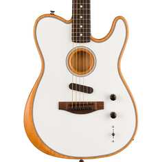 Акустическая гитара Fender Acoustasonic Player Telecaster Rosewood, Arctic White