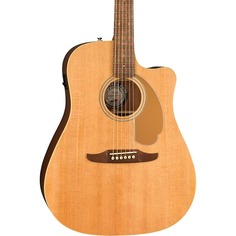 Акустическая гитара Fender California Redondo Player Acoustic-Electric Guitar Natural