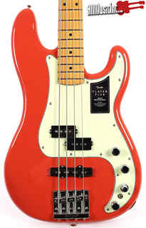 Басс гитара Fender Player Plus Precision Fiesta Red Electric Bass Guitar w/ Gig Bag