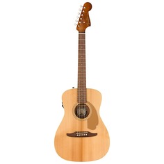 Акустическая гитара Fender Malibu Player 6 String Acoustic-Electric Guitar - Natural