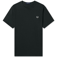 Футболка Fred Perry Logo, черно-зеленый