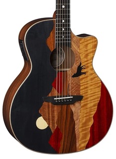 Акустическая гитара Luna Vista Wolf Tropical Wood Acoustic-Electric Guitar w/Case