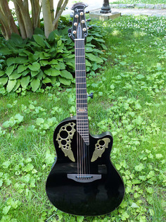 Акустическая гитара Ovation 2078-av50 serial number 1 2016 black