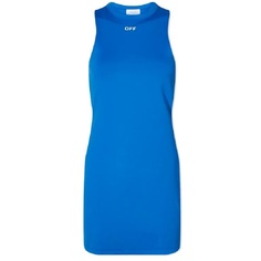 Платье Off-white Sleek Rowing, синий