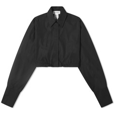 Блуза Sportmax Sarong Cropped, черный