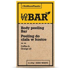 Скраб для тела Exfoliante Corporal Body Peeling Bar Café y Aceite de Naranja Love Beauty And Planet, 30 gr