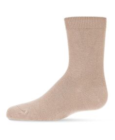 Базовые мягкие носки из бамбуковой смеси для новорожденных MeMoi, коричневый/бежевый