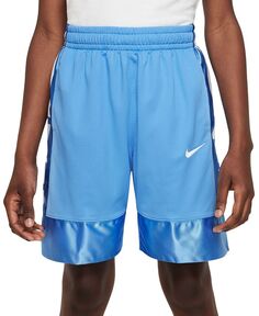 Баскетбольные шорты Big Boys Elite Dri-FIT Nike, синий