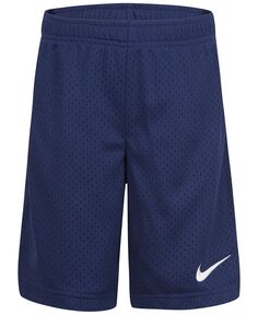 Сетчатые шорты для маленьких мальчиков Nike, синий