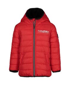 Складная куртка на молнии для маленьких мальчиков Nautica, красный