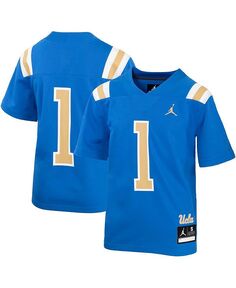 Синяя футболка бренд Big Boys №1 UCLA Bruins Untouchable Football Jersey Jordan, синий