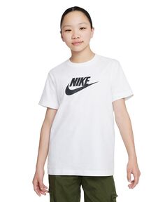 Спортивная одежда для девочек Футболка с логотипом и рисунком Nike, мультиколор